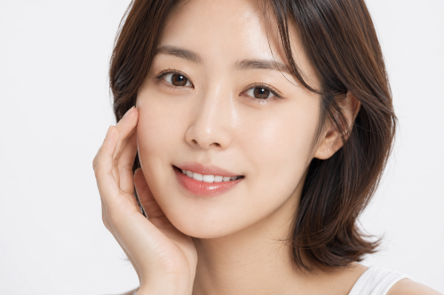 효과 정점 시기의 피부 톤과 결